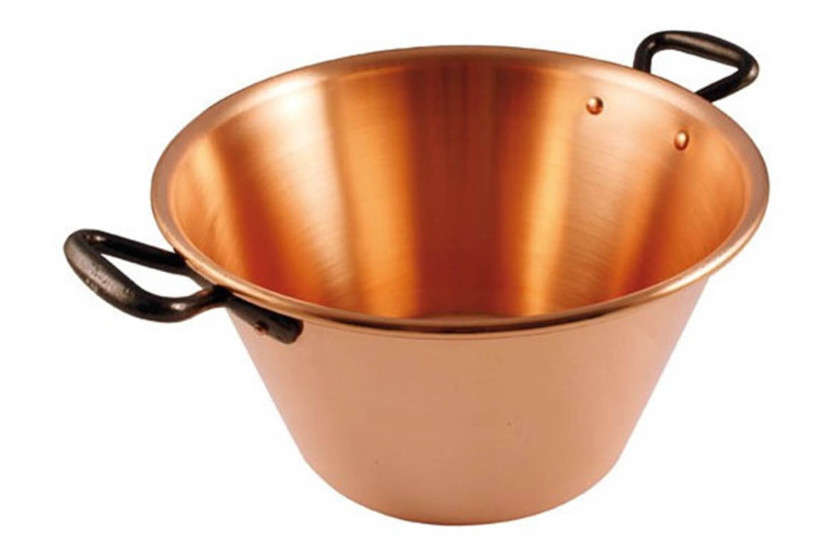 4L massief koperen gelei ketel ø26.5cm