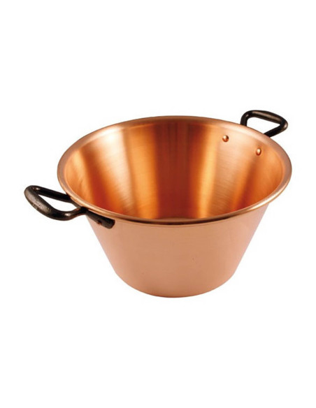 4L kiinteä kuparinen hyytelöallas ø26.5cm