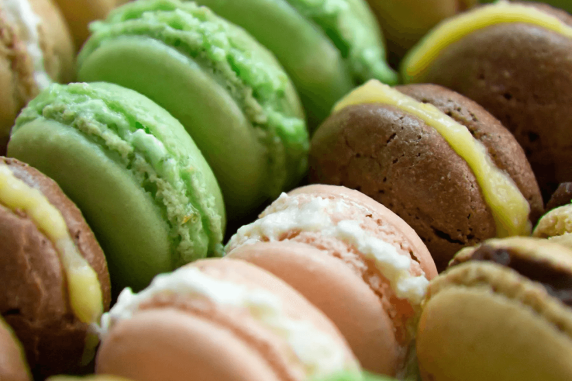 Conjunto para 24 macarons Lékué com receitas