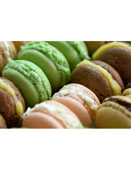 Conjunto para 24 macarons Lékué com receitas