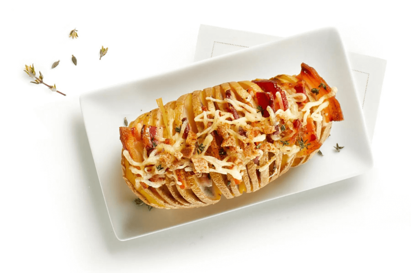 Taglierina Hasselback Lékué con pulsante