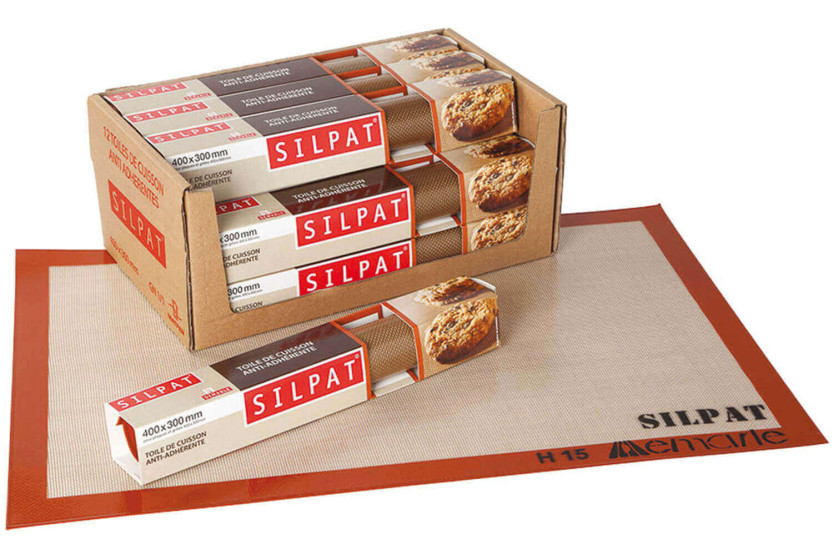 Silpat®non-stick bakematte for komfyrtopp