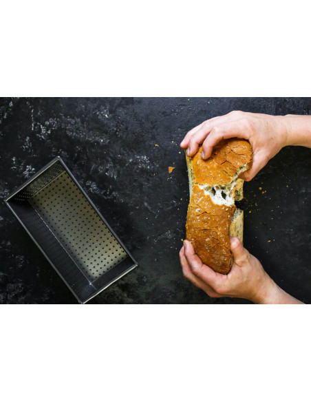 Broodvorm MasterClass Crusty Bake geperforeerd anti-aanbak 21x11x7cm