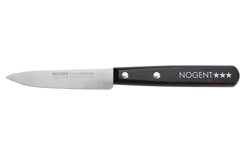 Nogent Classic kuorimaveitsi 9cm Jet musta valkopuukahva