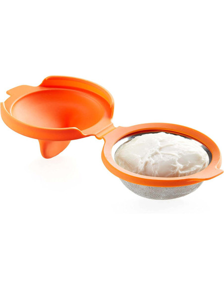 Set aus 2 Lékué-Utensilien zum Kochen von pochierten Eiern