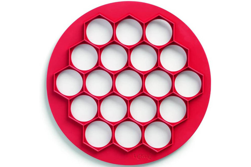 Kit de preparación Lékué para 19 petits fours - Bandeja + 2 rollos