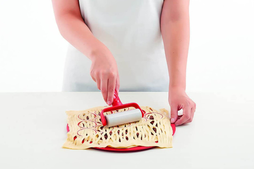 Kit de preparação Lékué para 19 petits fours - Tabuleiro + 2 rolos