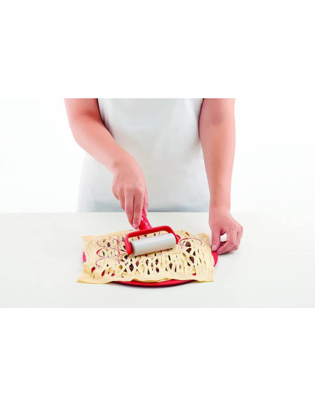 Kit de preparação Lékué para 19 petits fours - Tabuleiro + 2 rolos