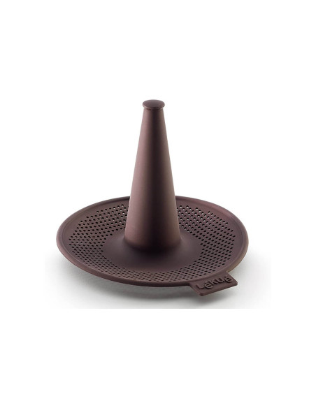 Conjunto de 6 formas para bagels Lékué em silicone Platinum castanho