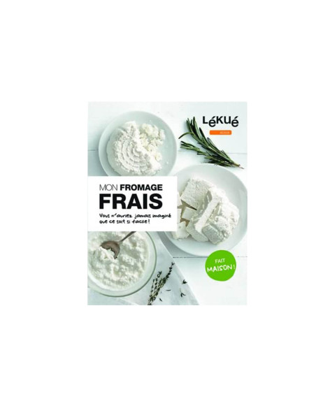 Kit di preparazione del formaggio fatto in casa Lékué Cheese Maker + Ricettario