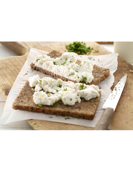 Lékué Cheese Maker kit för beredning av hemlagad ost + receptbok