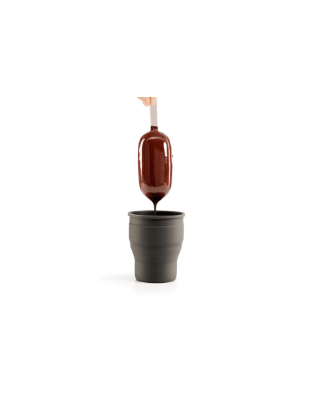 Set de 4 moldes de helado Lékué Classic Creamy + tarrina de helado de silicona negra