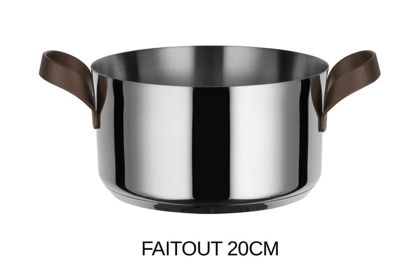 Conjunto de utensílios de cozinha Alessi Edo 7 peças em aço inoxidável 18/10 desenhado por Patricia Urquiola