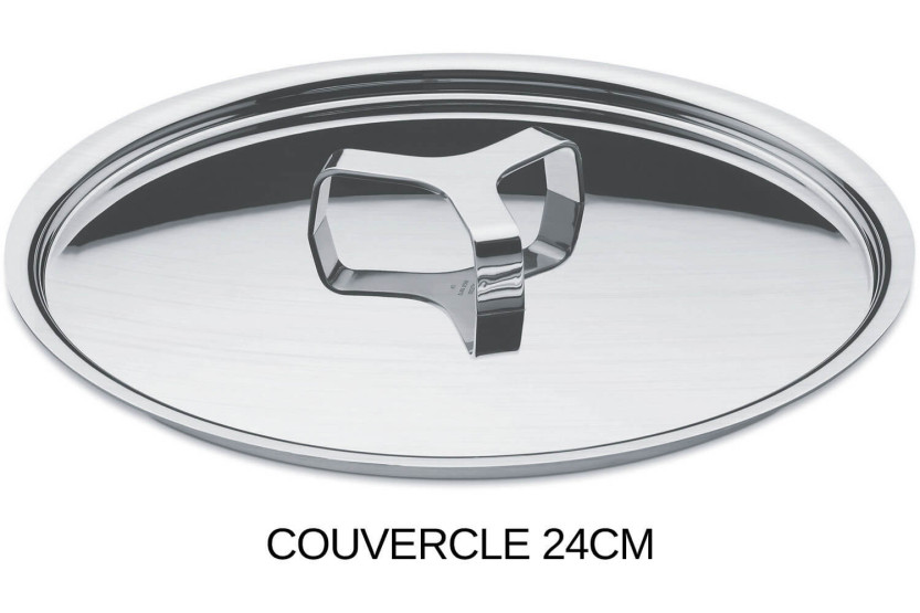 Conjunto de panelas Alessi Pots&Pans 7 peças em aço inoxidável 18/10 desenhado por Jasper Morrison