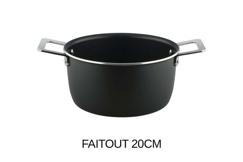 Alessi Pots&Pans 6-delt kogegrejssæt designet af Jasper Morrison