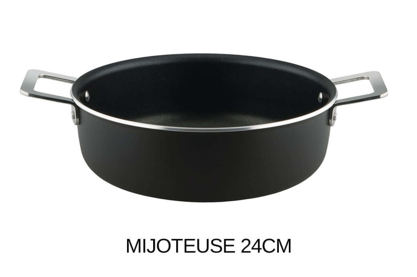 Set di 6 pezzi di pentole Alessi Pots&Pans disegnato da Jasper Morrison
