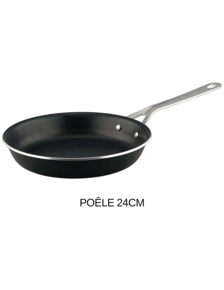 Alessi Kochgeschirr Pots&Pans 6-teilig Design by Jasper Morrison