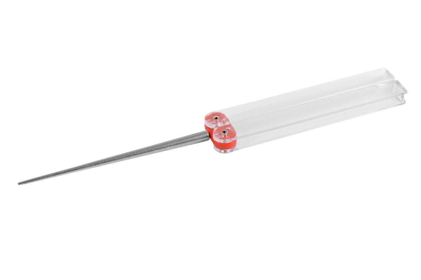 Pistola afiladora plegable DMT Diafold 11.3cm broca diamantada de grano medio para cuchillo de sierra