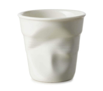 Revol Cappuccino Froissé 18cl posliini muki Blanc Coquille 2