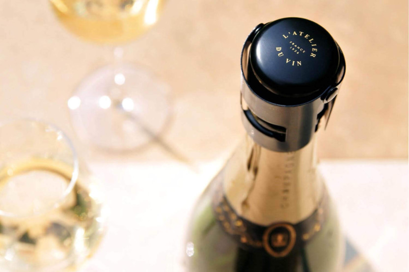 Bouchon Gard'Bulles L'Atelier du vin für Champagner und Perlweine