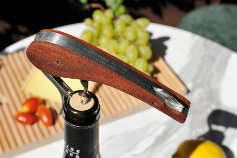 Korkskruv sommelier L'Atelier du vin Mjuk maskin i trä