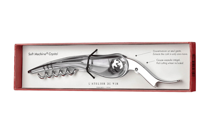 Corkscrew sommelier L'Atelier du vin Soft Machine Crystal