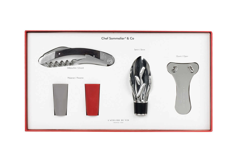 Geschenkdoos L'Atelier du vin Chef Sommelier & Co - 5 stuks