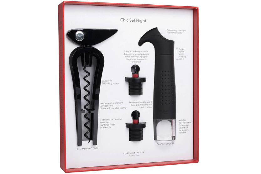 Gift box L'Atelier du Vin Chic Set Night - 4 pieces