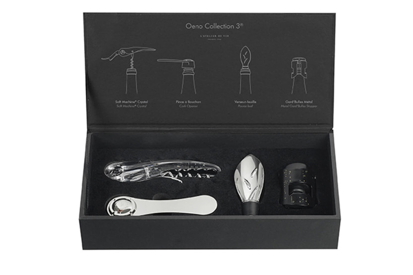 Caixa de oferta enólogo L'Atelier du vin Oeno Coleção 3 - 4 peças