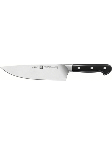 3 Zwilling Pro -taottu keittiöveitsisarja - 1 toimistoveitsi + 1 viipalointiveitsi + 1 kokkiveitsi