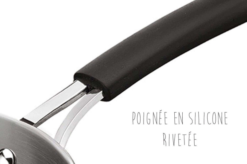 Lagostina Tempra non-stick wok in titanium 28cm