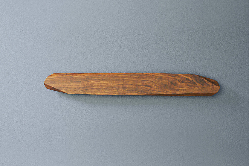 Barra magnética tope de gama Nogal 60cm para 8 cuchillos