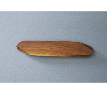 Korkealaatuinen käsintehty magneettipalkki Walnut 40cm 5 veitselle