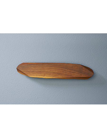 Barra magnética de alta calidad hecha a mano Nogal 40cm para 5 cuchillos