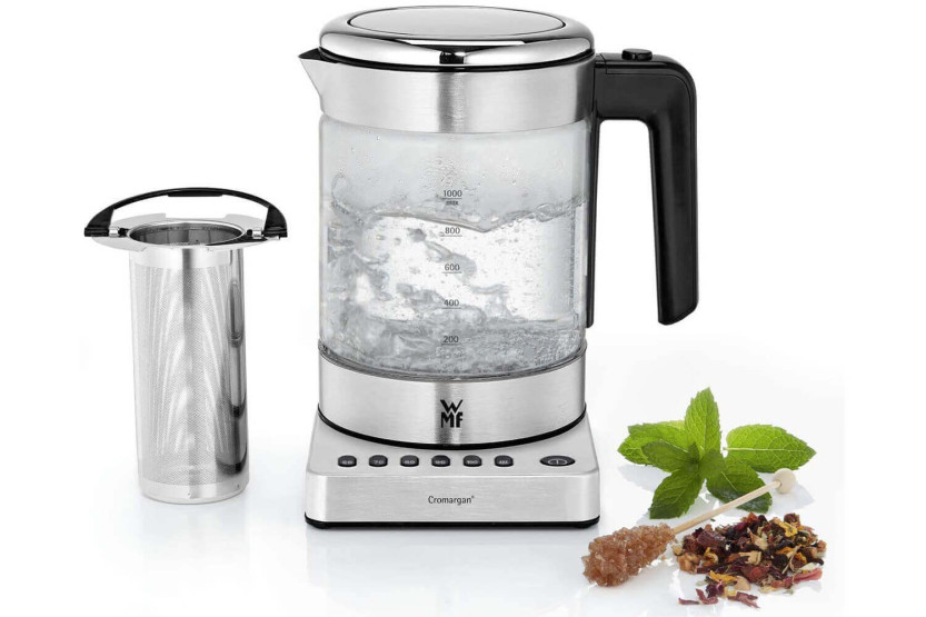 WMF Kitchenminis Vario lasinen vedenkeitin/teekannu 1L