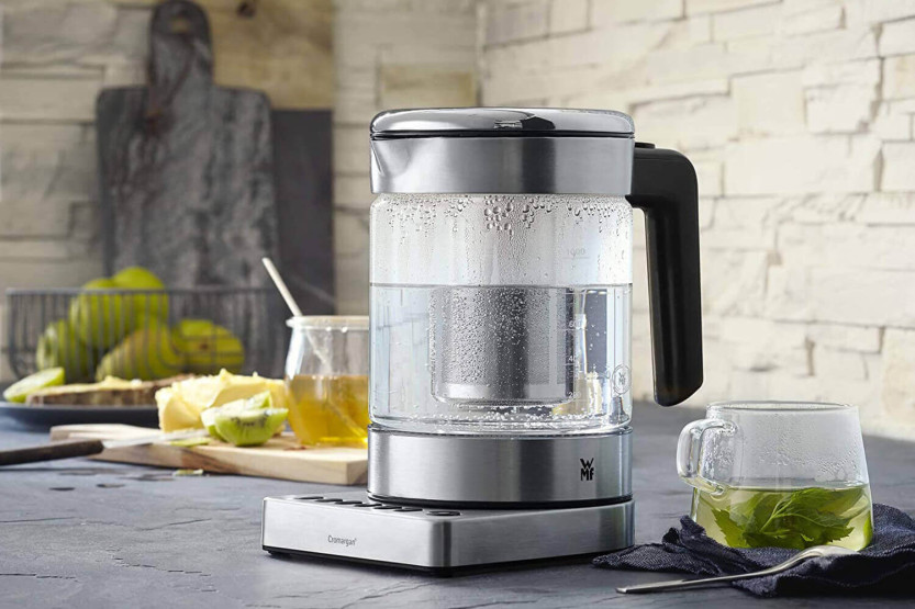 Wasserkocher/Teekanne WMF Kitchenminis Vario aus Glas 1L