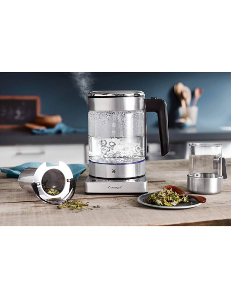 WMF Kitchenminis Vario glazen waterkoker/theepot 1L