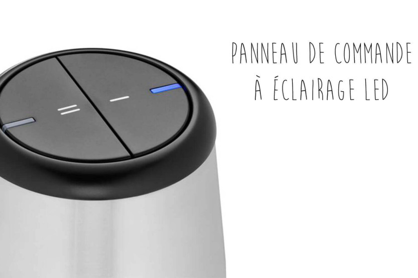 Picadora eléctrica WMF Kult X com taça de vidro de 1L