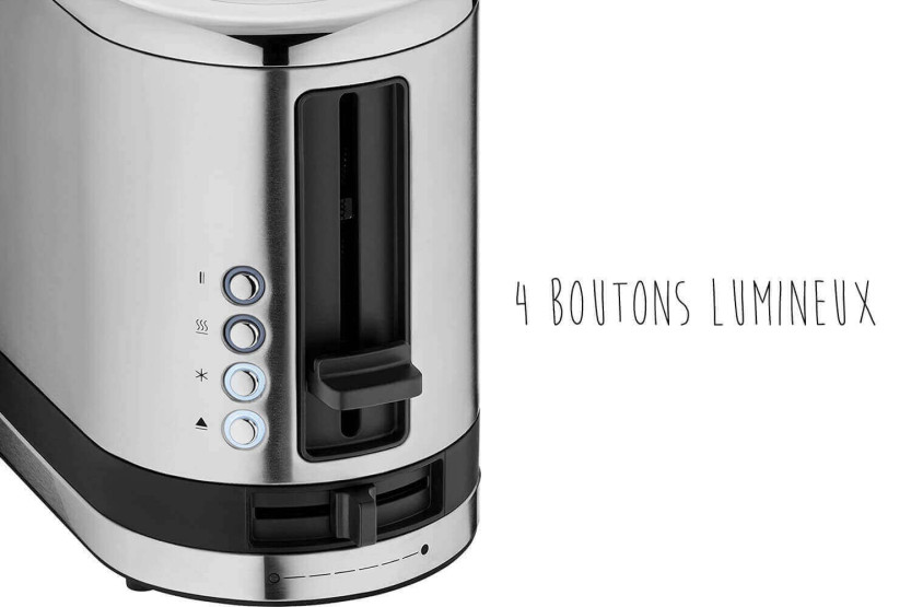 Torradeira extra longa WMF Kitchenminis com pinça para torradeira