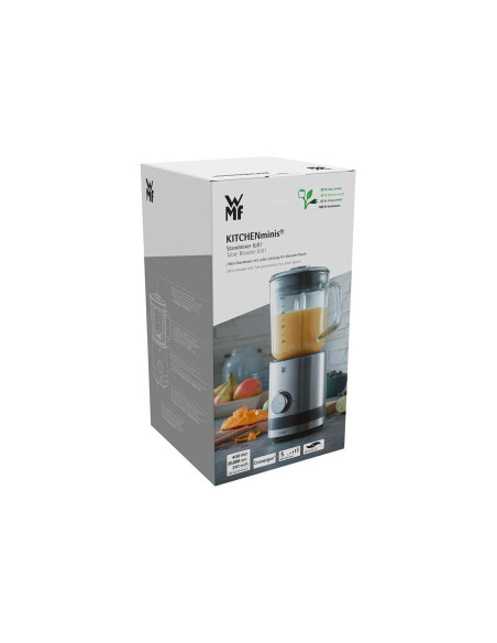 WMF Kitchenminis batidora de vaso y acero inoxidable 18/10 Cromargan 0,8L