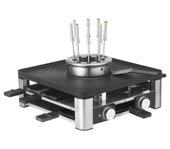 WMF Lumero 3-in-1 Gourmet Station raclette, fonduta e grill
