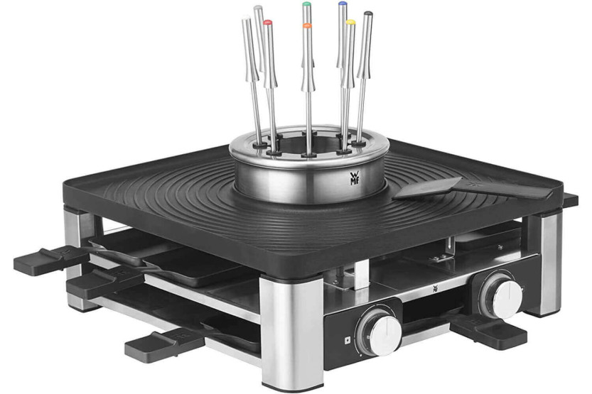 WMF Lumero 3-i-1 Gourmet Station raclette, fondue och grill