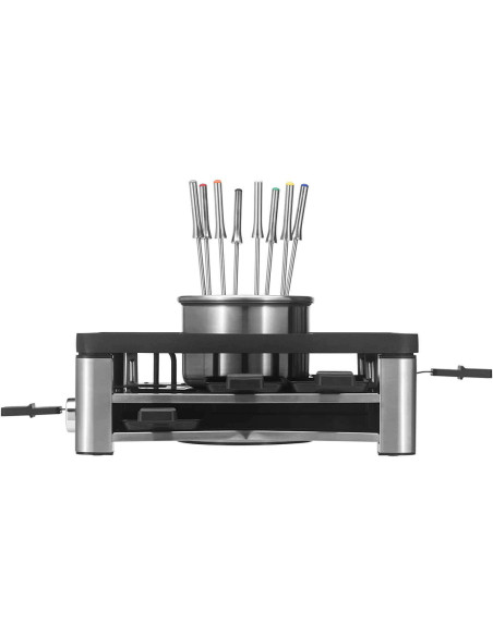 WMF Lumero 3-i-1 gourmetstasjon for raclette, fondue og grill