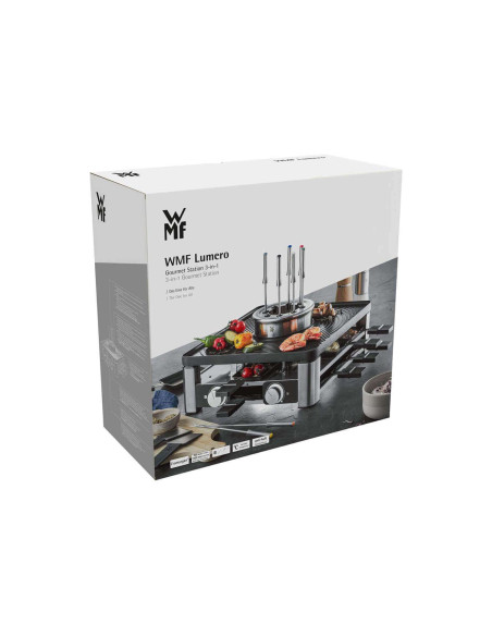 WMF Lumero 3-i-1 Gourmet Station raclette, fondue og grill