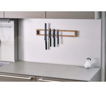Barra magnetica artigianale Clap Design in rovere 57 cm 2