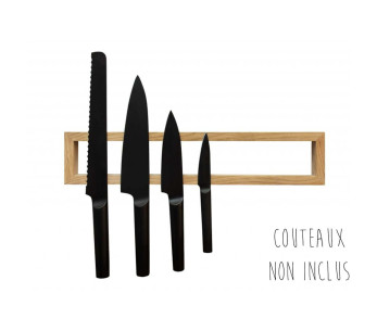 Barra magnetica artigianale Clap Design in rovere 37 cm