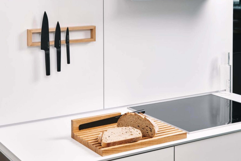 Clap Design barra magnética hecha a mano en roble 37cm