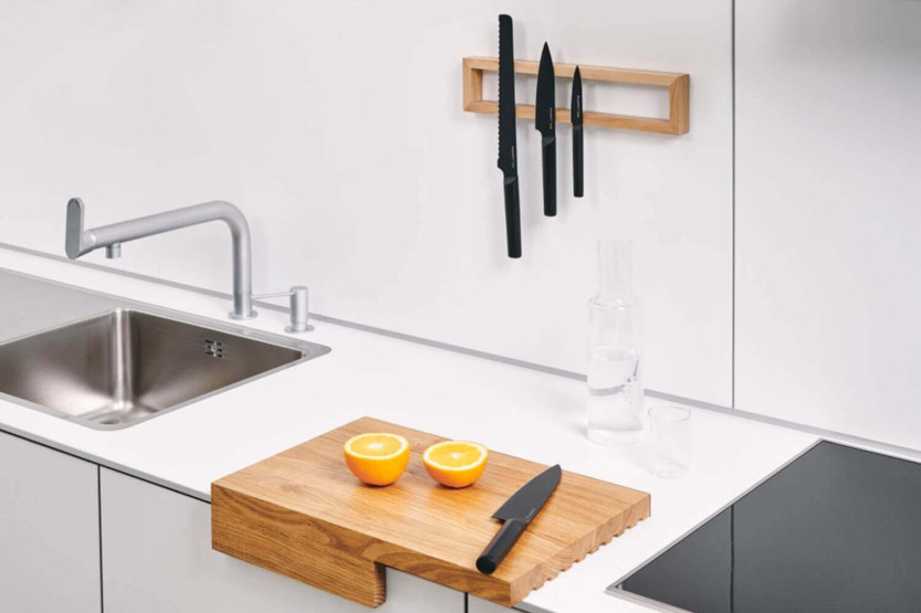 Clap Design handgemaakte magneetrail in eiken 37cm