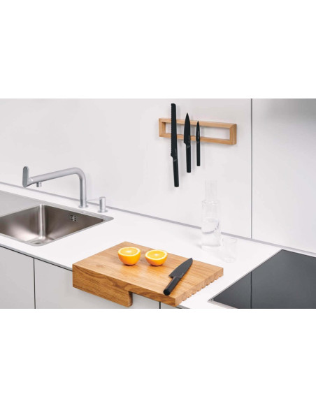 Clap Design handgemaakte magneetrail in eiken 37cm