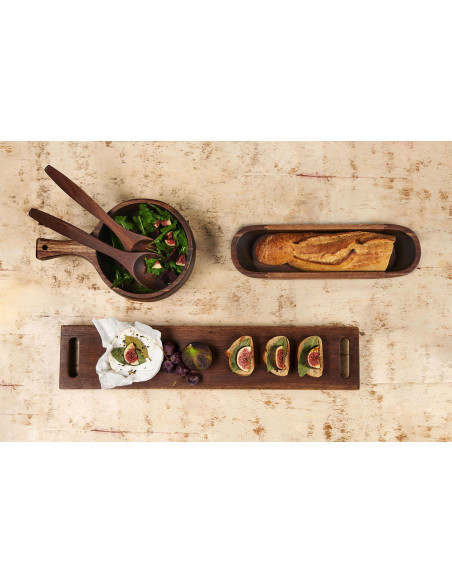 Asa Selection salad servers in acacia